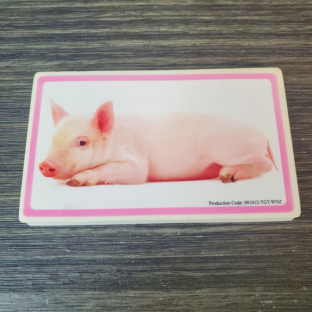 Jumbo Pig‎ Picture Novelty Pencil Eraser Pop by dci 3" x 5"
